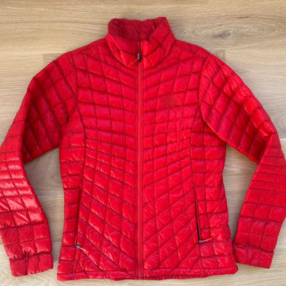 The North Face Women's Red Puffer Jacket